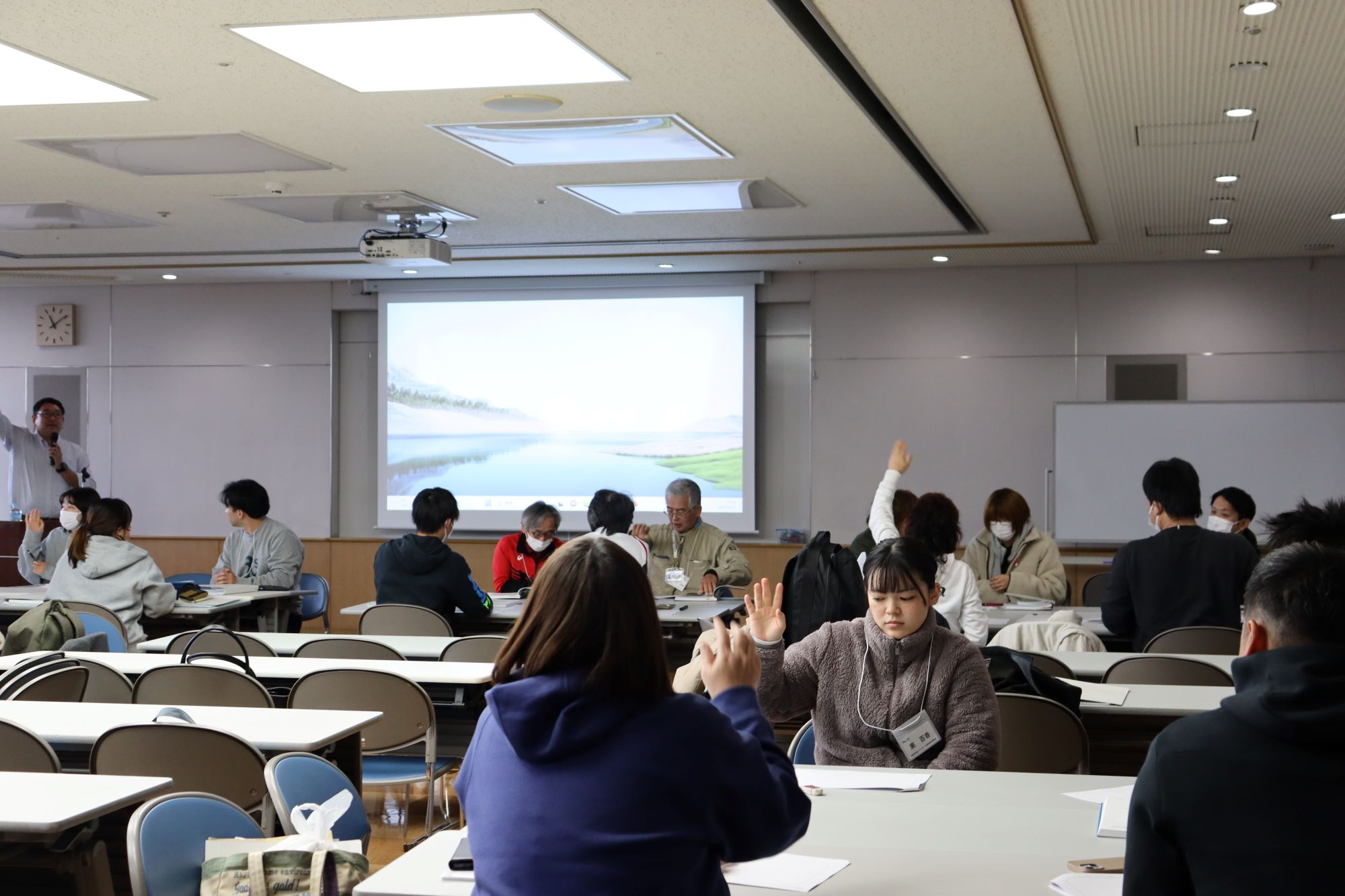 講習会（座学：グループワーク）の様子